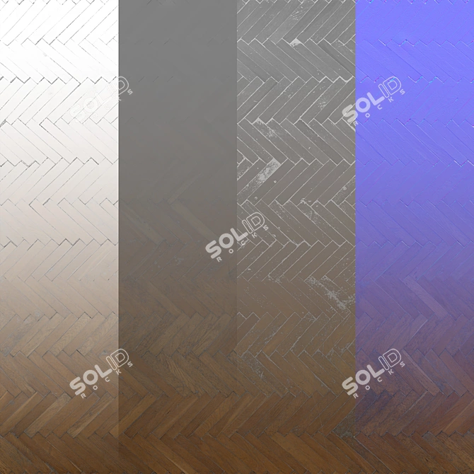 Seamless Wood Texture Pack 3D model image 2