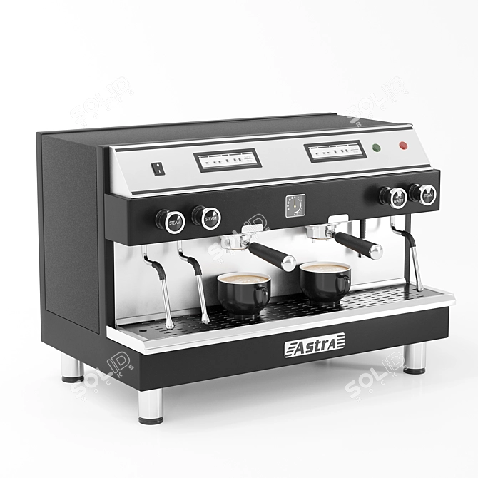 Artisan Espresso Maker 3D Model 3D model image 1