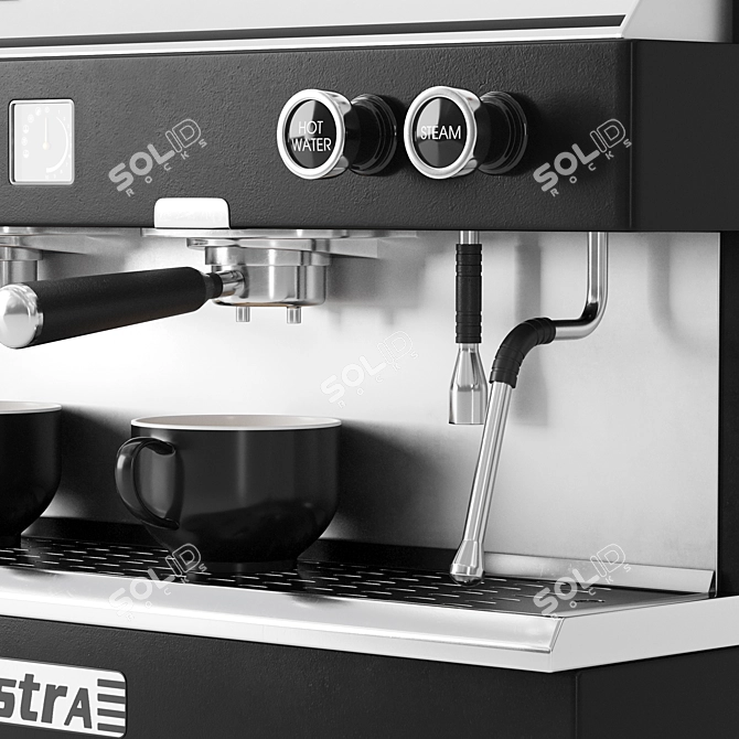 Artisan Espresso Maker 3D Model 3D model image 3