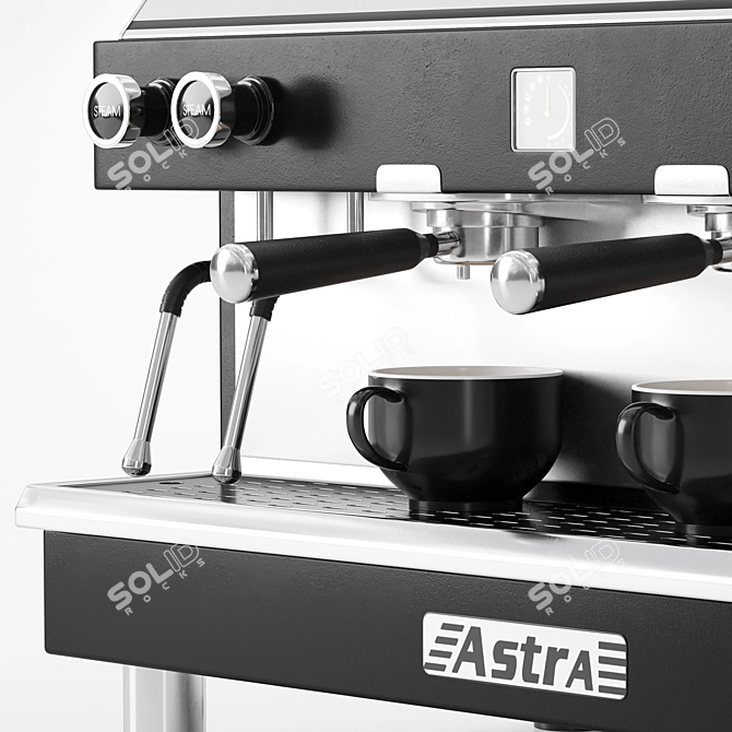 Artisan Espresso Maker 3D Model 3D model image 4