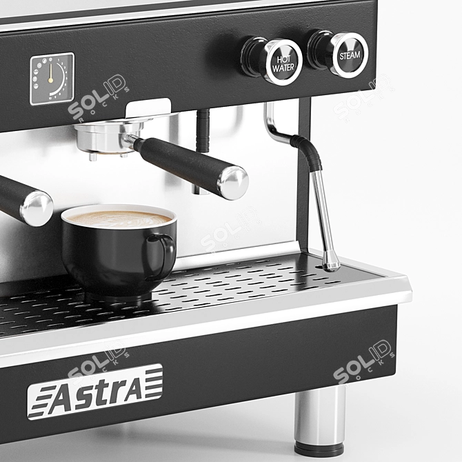 Artisan Espresso Maker 3D Model 3D model image 6