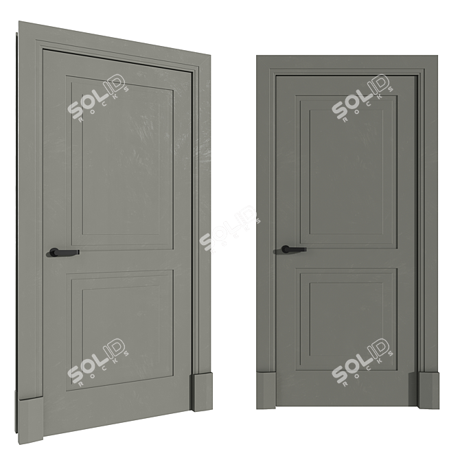 Avenue Internal Door by Lualdi 3D model image 7