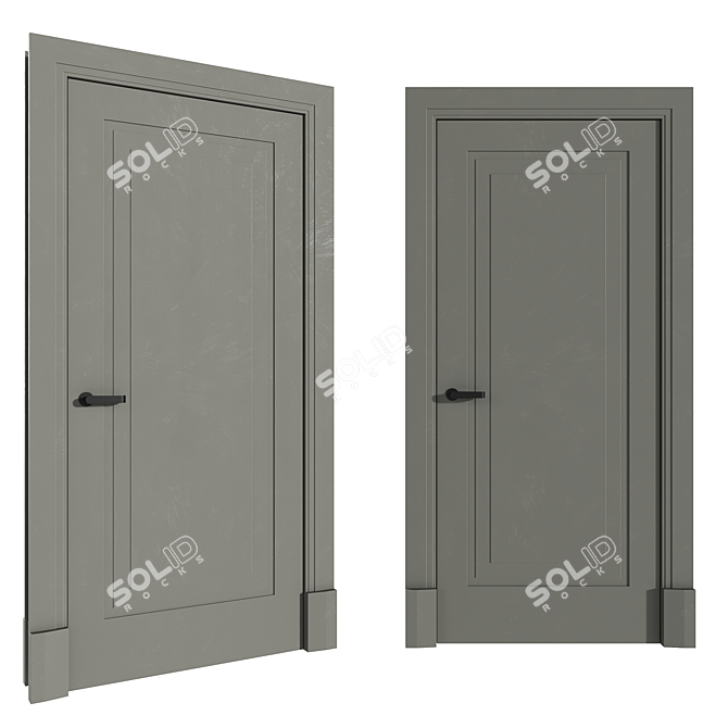 Avenue Internal Door by Lualdi 3D model image 8