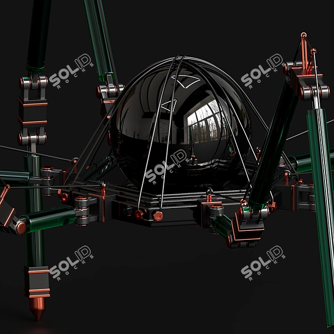 Arachno Mechanoid Engage 3D model image 2