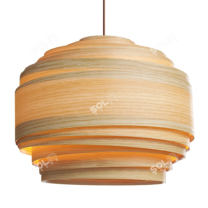 Modern Pendant Light TRAVIS 3D model image 3