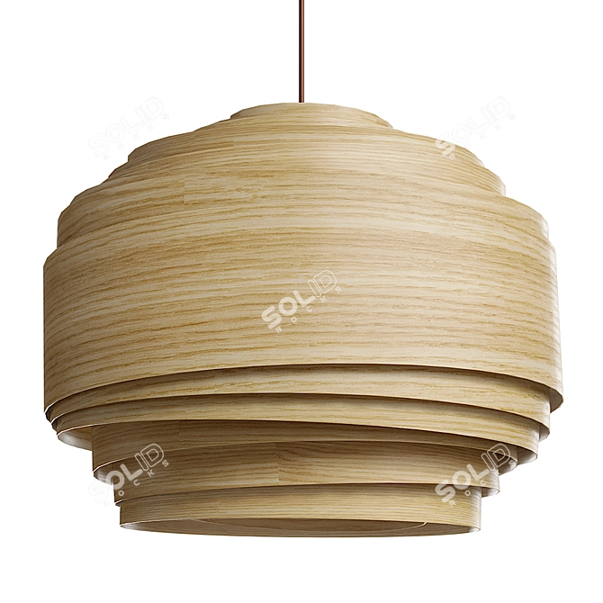 Modern Pendant Light TRAVIS 3D model image 4