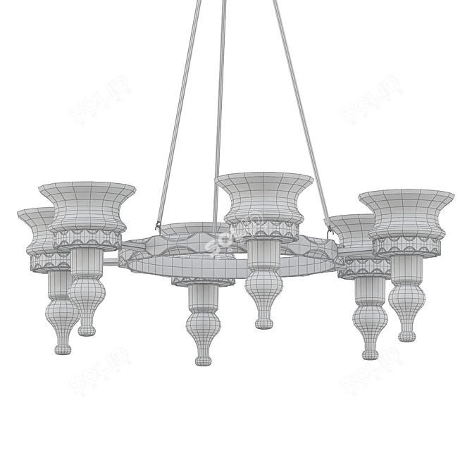Bertil Vallien Hanging Candelabra Smide 3D model image 2