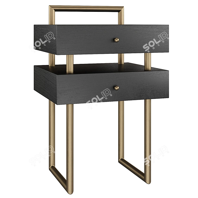 Eichholtz Bedini Side Table 3D model image 1