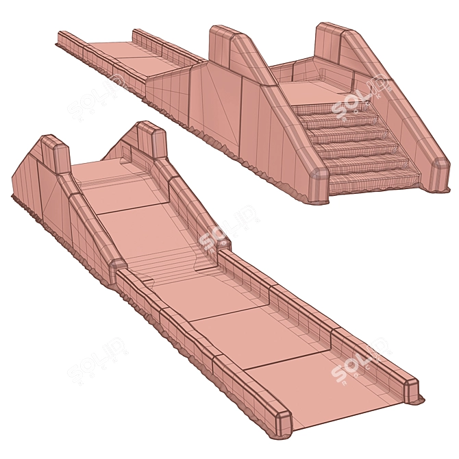 Ice City Playset: Winter Wonderland 3D model image 3