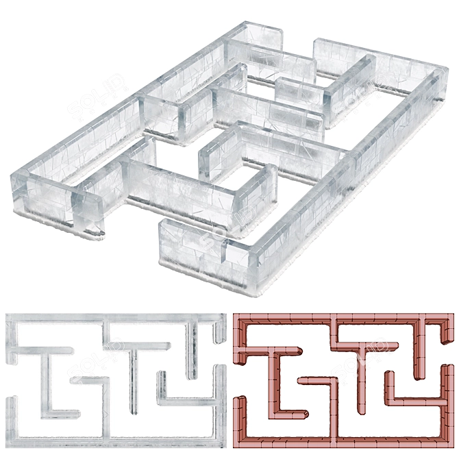 Ice City Playset: Winter Wonderland 3D model image 6