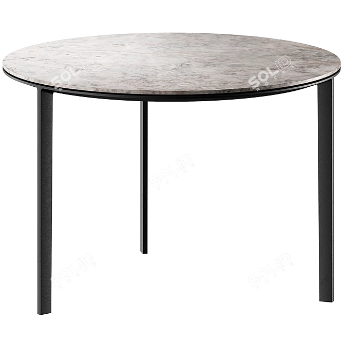 Modern Sleek VIPP423 Coffee Table 3D model image 4