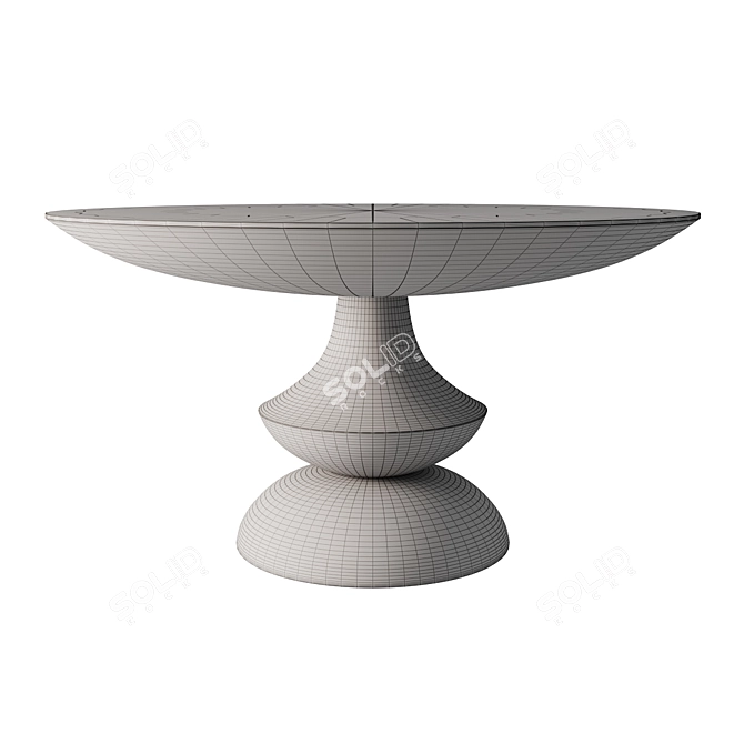 Modern Minimalistic Birignao Table 3D model image 3