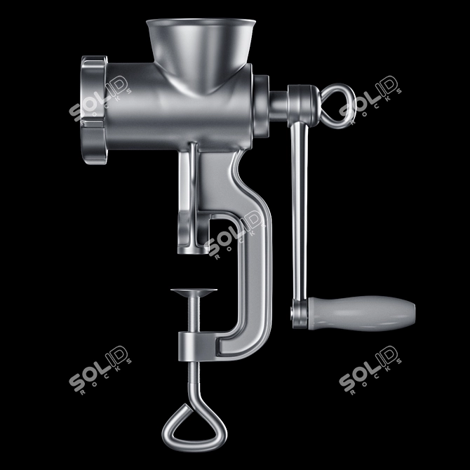 Manual Meat Grinder 3D model image 2