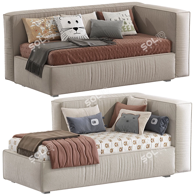 Convertible Sofa Bed RIPE-2 314 3D model image 1