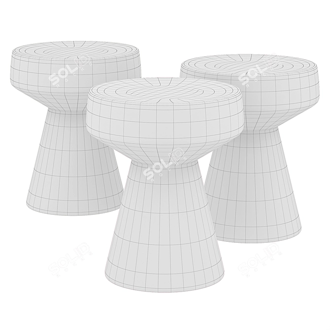 Modern Coffee Table DAKWA 3D model image 2