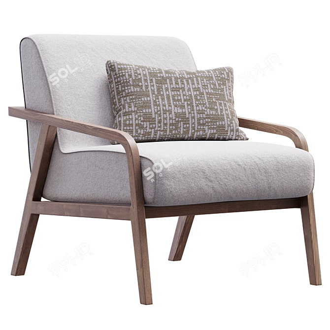 Sleek Modern Woody i4MARIANI Furniture 3D model image 1