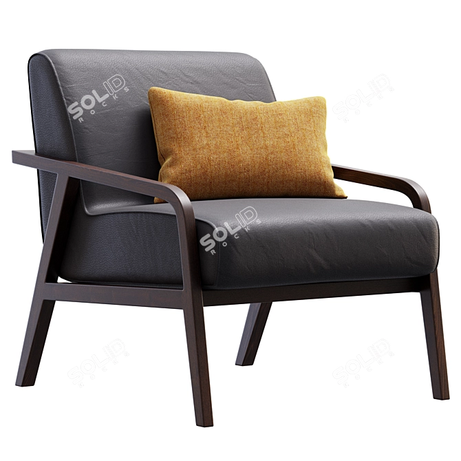 Sleek Modern Woody i4MARIANI Furniture 3D model image 2