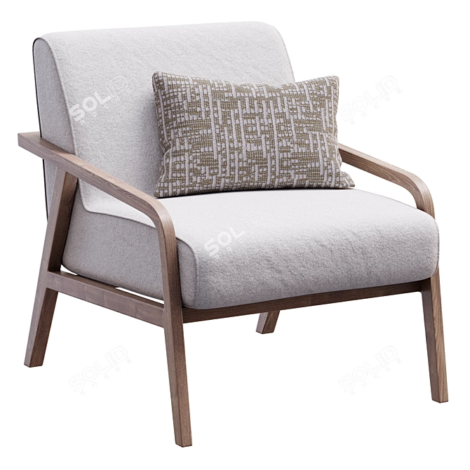 Sleek Modern Woody i4MARIANI Furniture 3D model image 5
