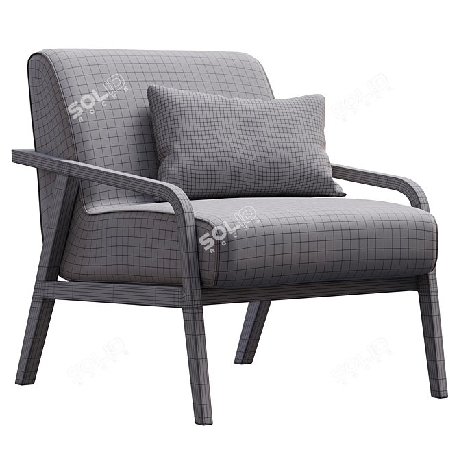 Sleek Modern Woody i4MARIANI Furniture 3D model image 7