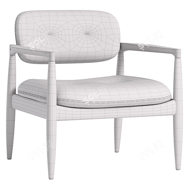 Modern Armchair 3D Model Collection 3D model image 5
