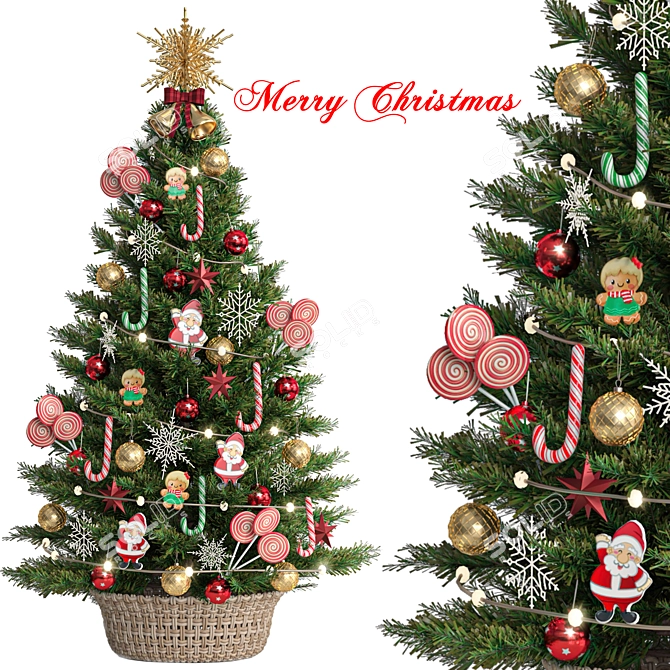 Holiday Tree Ornament 2015 Edition 3D model image 1