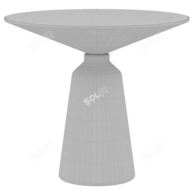 Convertible Side Table LEBA 3D model image 3