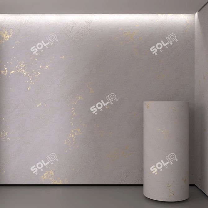  Seamless Decorative Plaster 80 3D model image 1