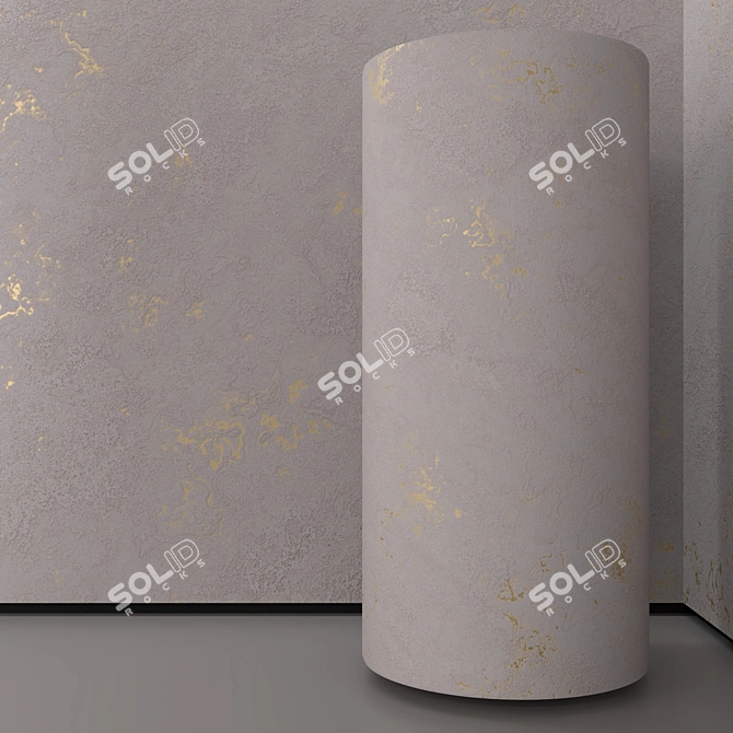  Seamless Decorative Plaster 80 3D model image 2