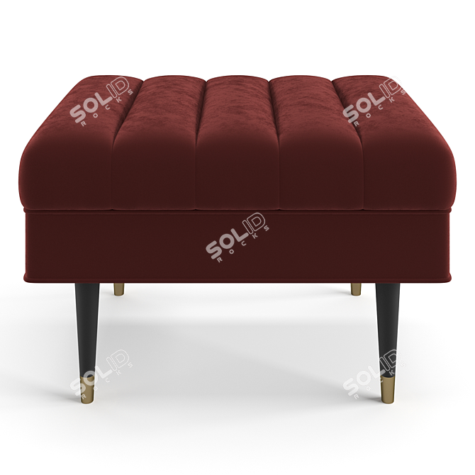 Eichholtz Margot Upholstered Bench 3D model image 6