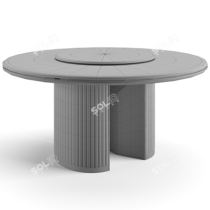 Luxury Visionnaire Dining Set: Palace & Sunny 3D model image 5