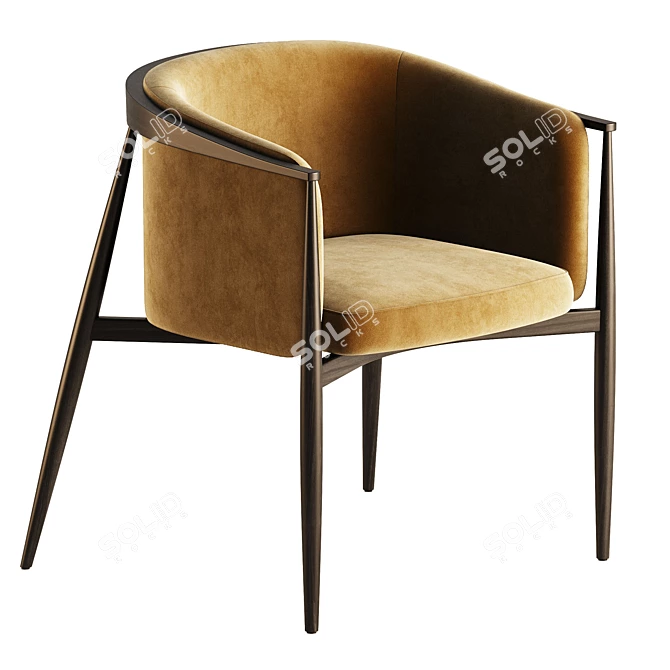 Modern ARYA K Chair Design 3D model image 3