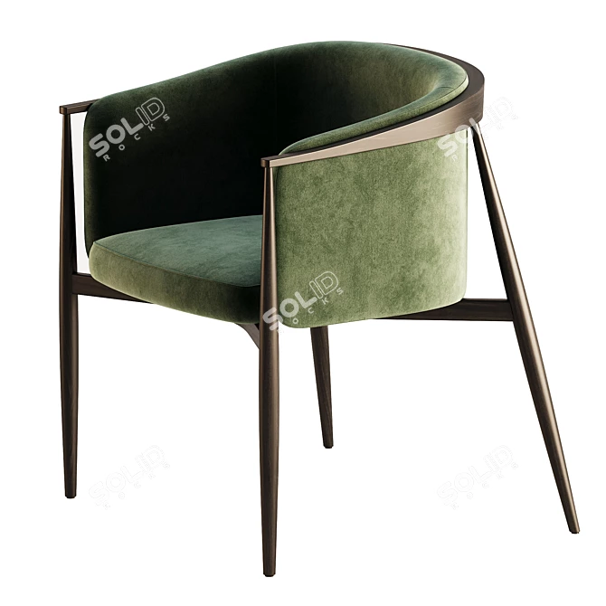 Modern ARYA K Chair Design 3D model image 5
