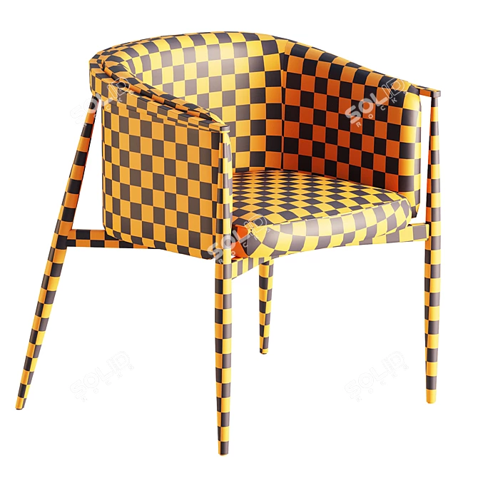 Modern ARYA K Chair Design 3D model image 7