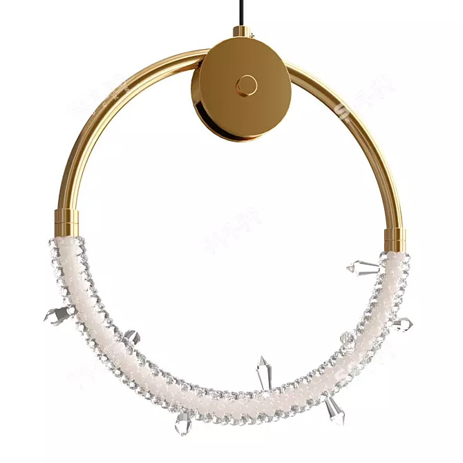 Modern Acosta Ceiling Lamp 3D model image 1