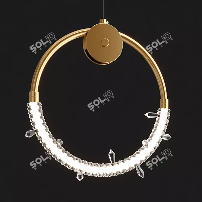 Modern Acosta Ceiling Lamp 3D model image 2