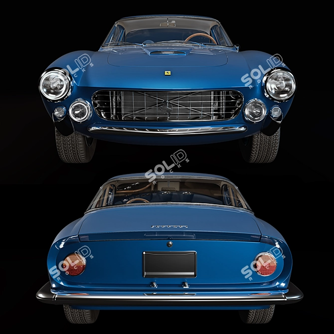 High-Quality Ferrari 3D Model 3D model image 4