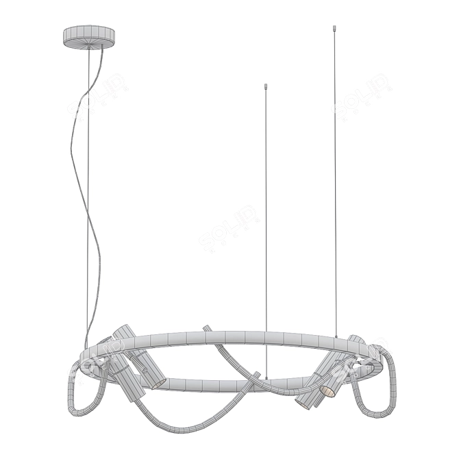 Tracer Lampco Pendant Light 3D model image 2