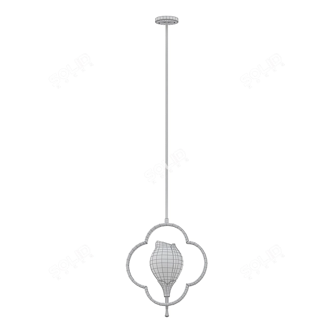 Modern Design Lighting Fixture 3D model image 2