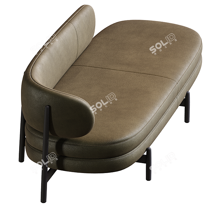 Modern Elegance: Lars Sofa 3D model image 5