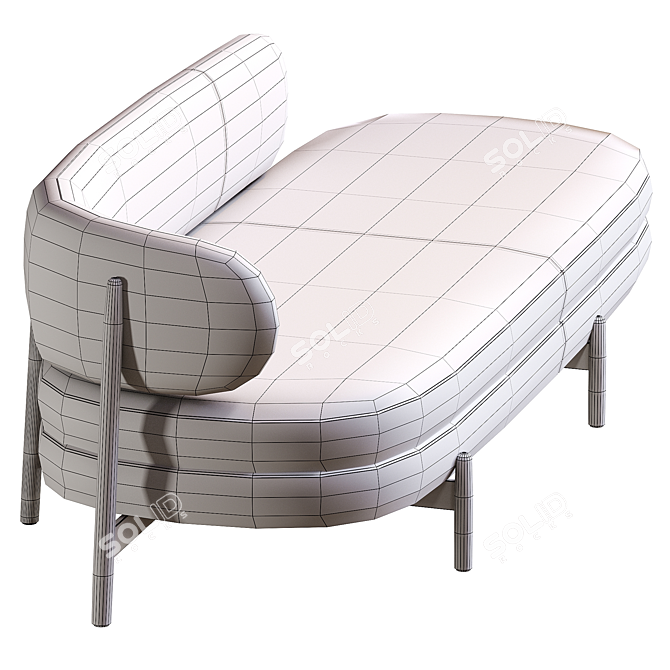 Modern Elegance: Lars Sofa 3D model image 6