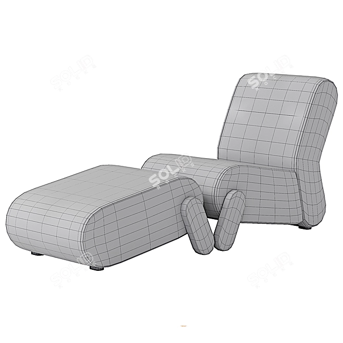 Contemporary BASE Chair 2014 3D model image 4