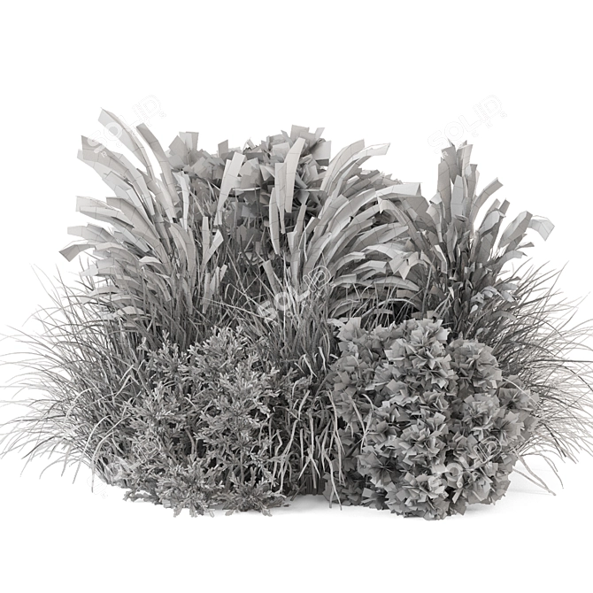Outdoor Bush Collection - 3D Models 3D model image 3