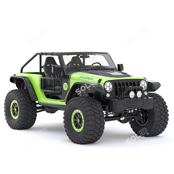 2018 Jeep Tailcat 3D Model 3D model image 1