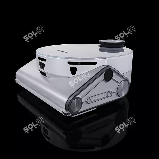 Samsung JetBot90 AI+ Robot Vacuum 3D model image 2