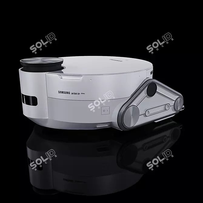 Samsung JetBot90 AI+ Robot Vacuum 3D model image 3