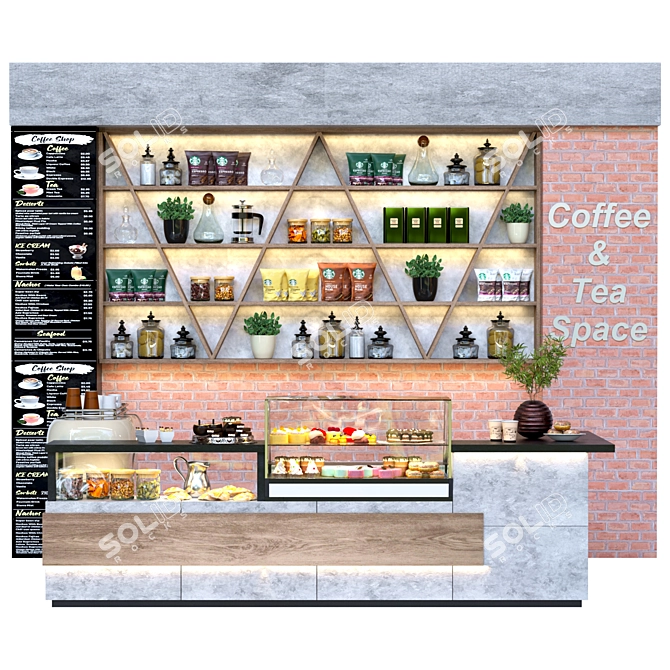 3D Max Coffee Models Collection 3D model image 1