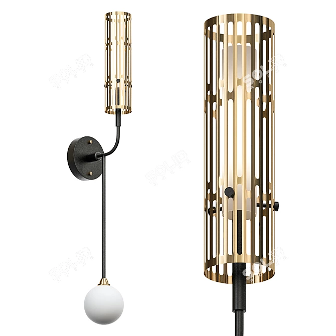 ImperiumLoft SWAY-WALL Wall Sconce 3D model image 1