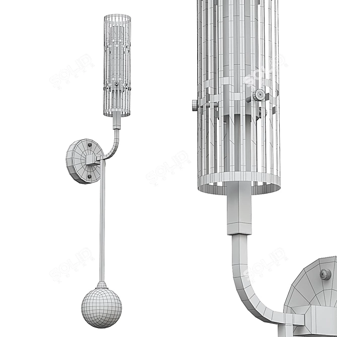 ImperiumLoft SWAY-WALL Wall Sconce 3D model image 2