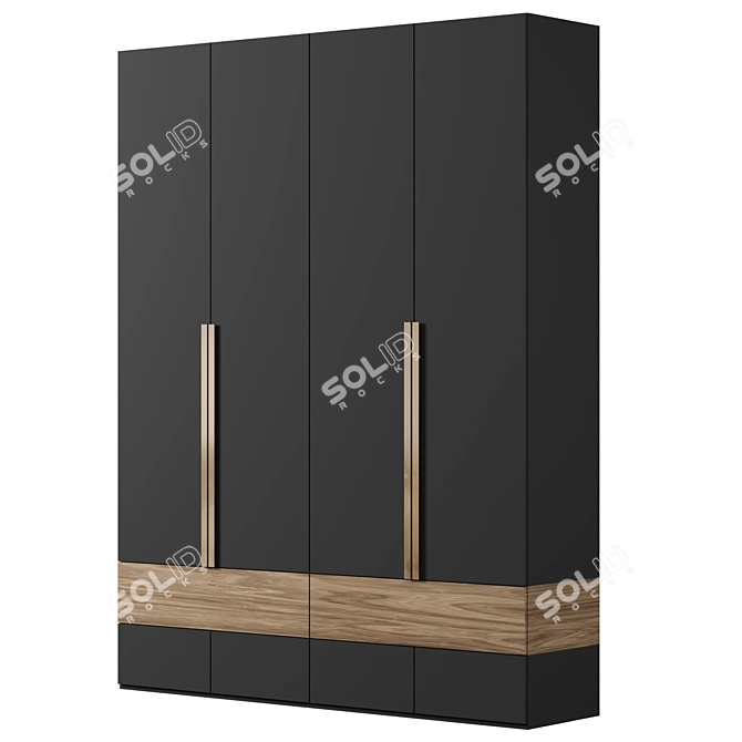 Versatile Modular Cabinet 066 3D model image 2