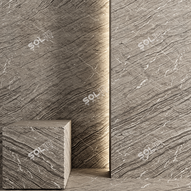 4K Textured Stone Pack 3D model image 1